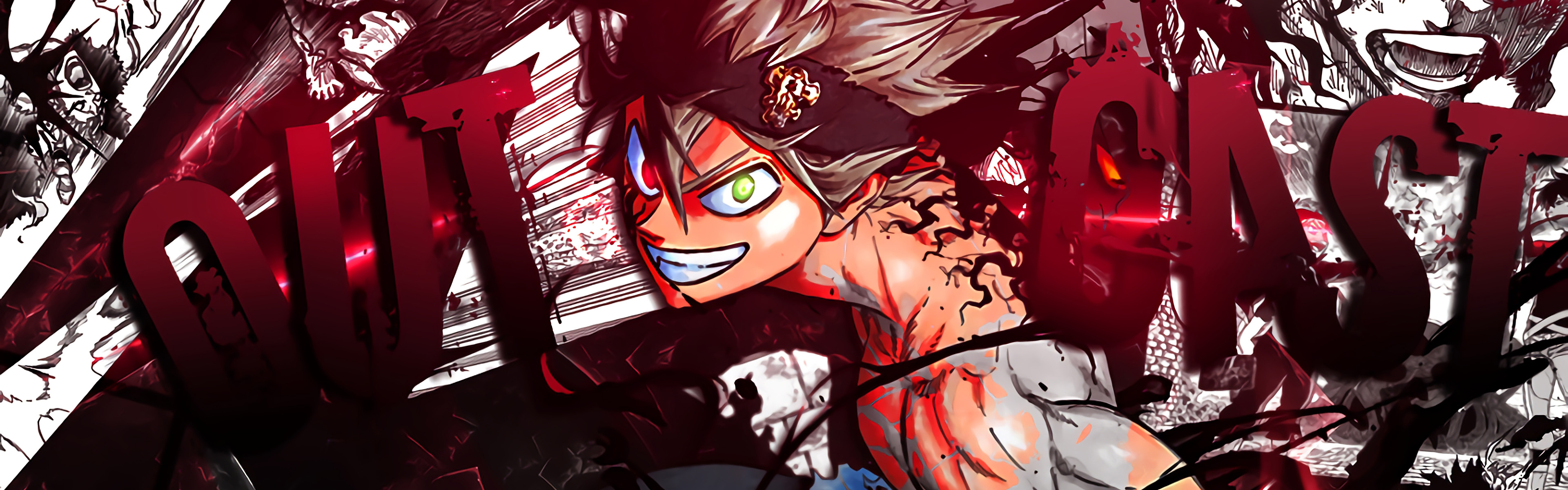 Скачать Черный Клевер обои HD Скачать Черный Клевер обои HD